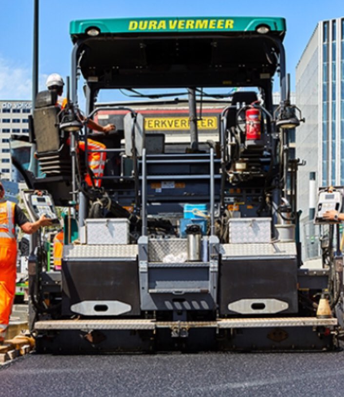 vanaf a.s. maandag 15 oktober is <a href="/DuraVermeer/">Dura Vermeer</a> aan het werk op de Vlierstraat #samen met <a href="/SE053/">Stadsingenieurs053</a> <a href="/Gem_Enschede/">Gemeente Enschede</a>  Rotonde #Knalhuttenweg #Vlierstraat tm 29 oktober #afgesloten #EcopaveXL