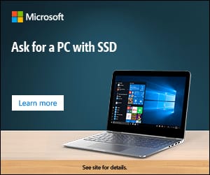 #SMED002 This Facebook ad, produced by Microsoft for its revolutionary SDD, is an example of an effective ad that says it all with a simple 15 second video.