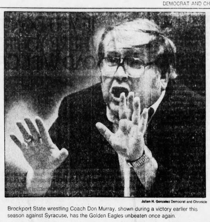 Nov 23, 1986 #BrockportGoldenEagles 27, #SyracuseOrange 12 armdrag.com/matburn?event=…