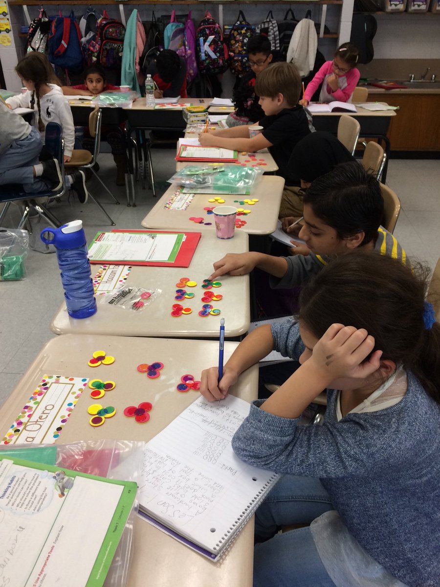 mrskmach's tweet photo. Oh you know... just multiplying and dividing with our Visual Learning video. #envisions2.0 @coopthecrab https://t.co/AmLYbqh6s6