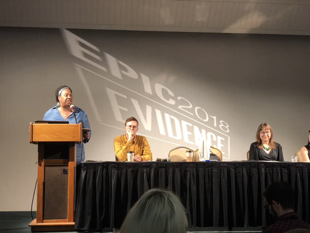 “When you have conversations about which data to include and omit, you can build a tool that does not compromise the user’s privacy.” Data Science and User Researchers coming together makes great things happen. ❤️ #EPIConference