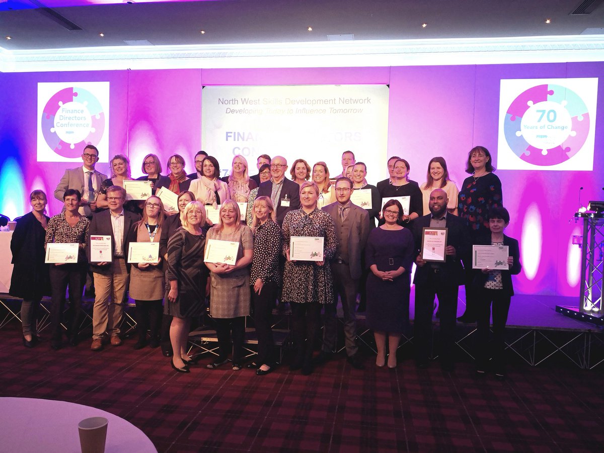 Wissworld's tweet photo. Presentation of accreditation certificates and awards at #FinDirs18 @FSDNorthWest @nhsFFF Well done everyone https://t.co/9rP8G1P3ZQ