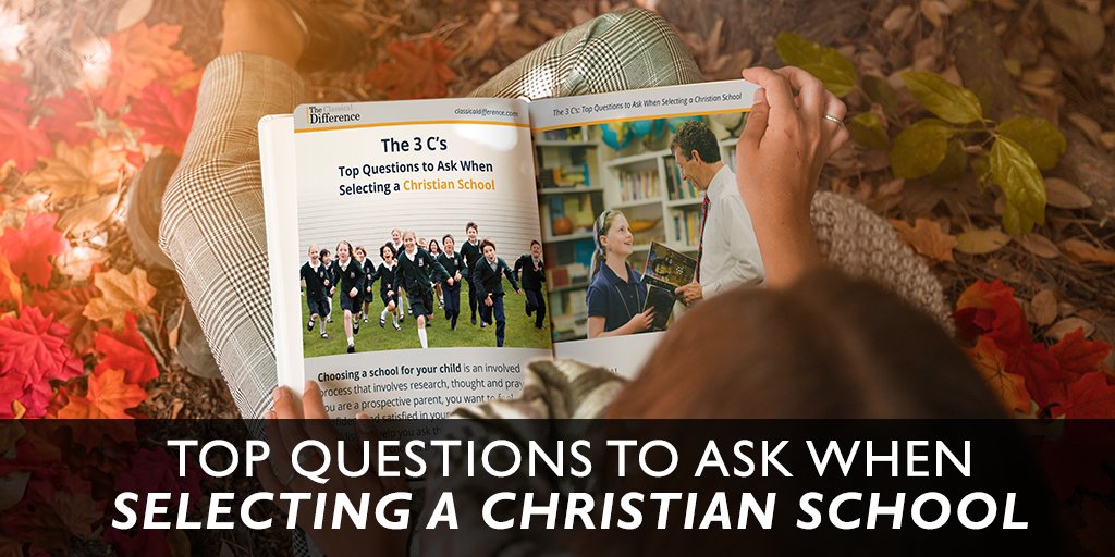 Are you considering a Christian school for your child? It's a big decision that will impact the future of your kid's lives and you want to get it right. Download your free checklist for parents: hubs.ly/H0f6lj_0