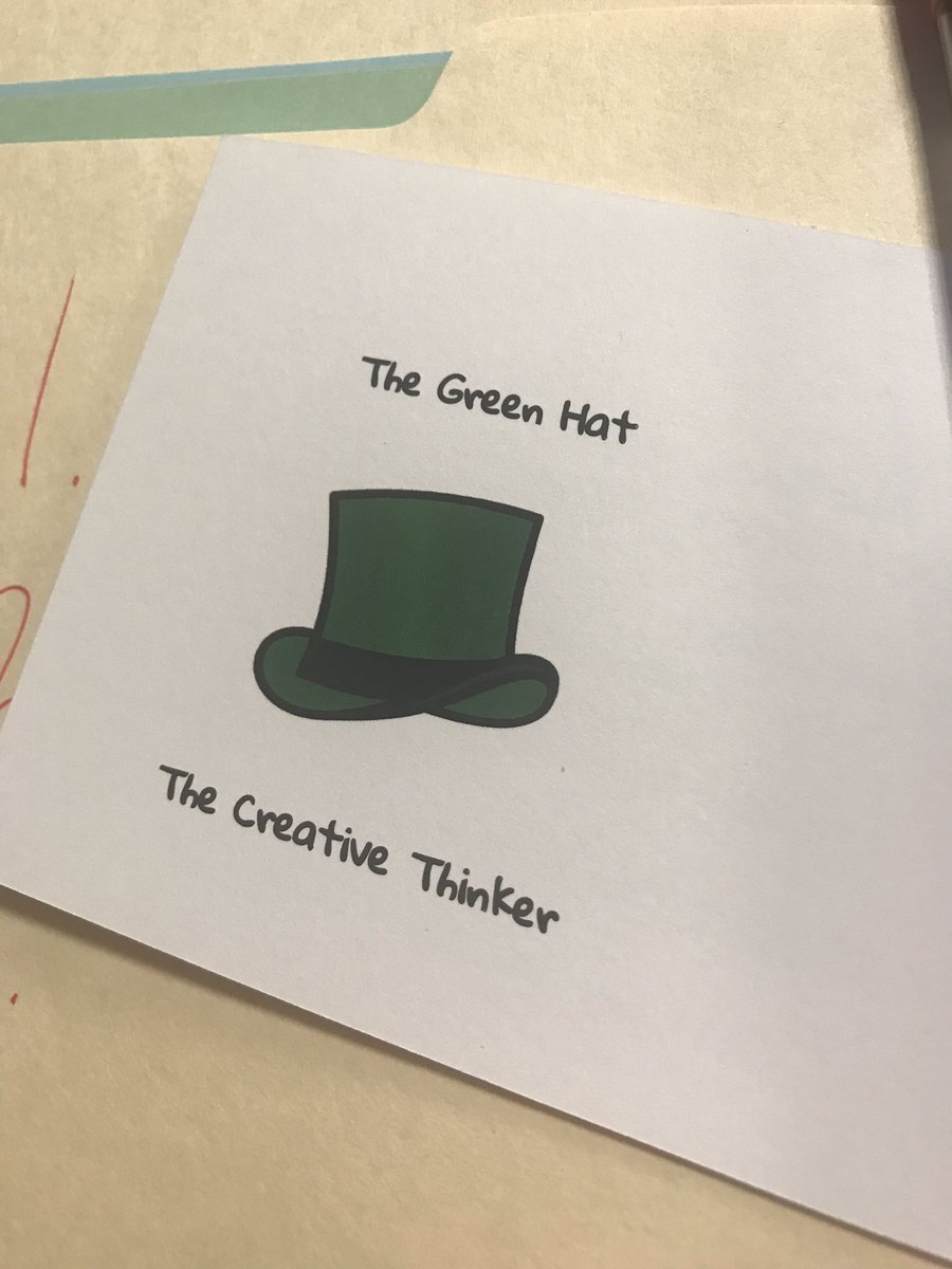 lindseymstevens's tweet image. Six hats strategy! #TXCSS2018