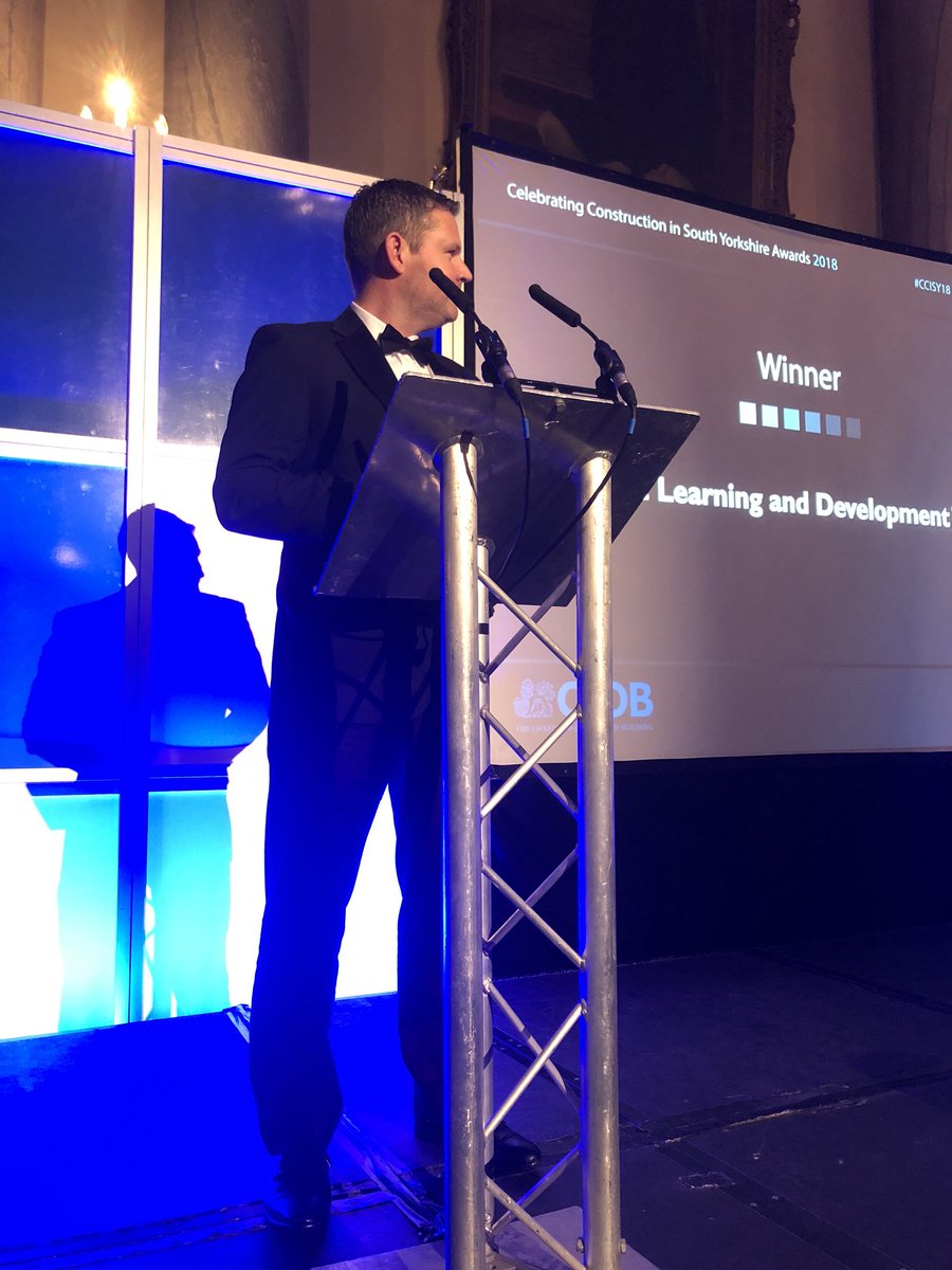 anortcliffe's tweet photo. @CCISYAwards winner of team of year sponsored by @nfb @ybf is @ENGIEgroup Learning and Development Team . Excellent team work. https://t.co/yiP431hJpW