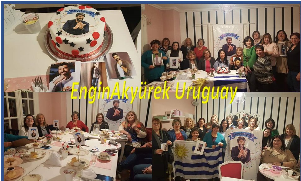 lydi_ea's tweet photo. There is only one day in the year when people from different countries, ages, cultures, languages, religions gather to celebrate and it's your birthday ❤️❤️  🇺🇾🇪🇸🇮🇩🇵🇪 
Happy birthday #EnginAkyürek https://t.co/Wr1skClx49