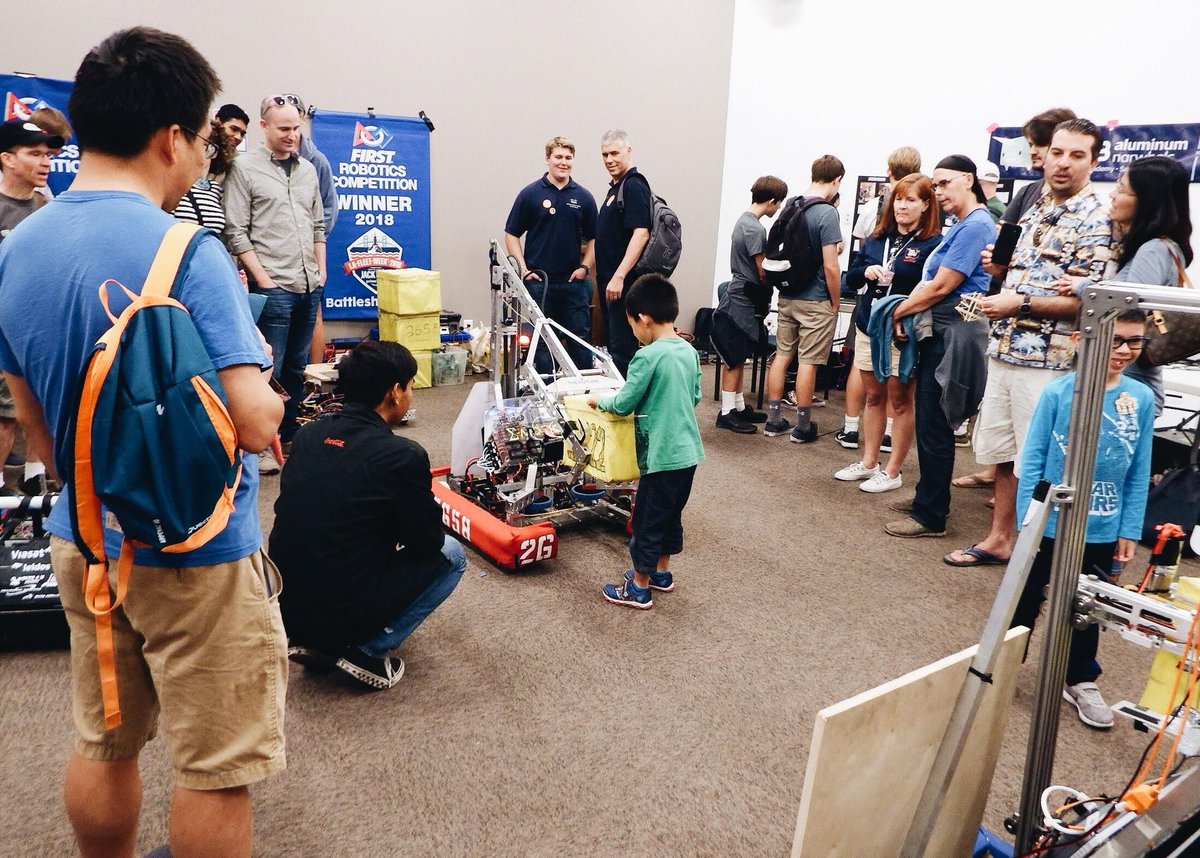 Poway Unified (@powayunified) on Twitter photo PUSD Robotics teams from <a href="/rbhsbroncos/">RB Broncos</a> <a href="/PowayHighTitans/">Poway High School</a> and <a href="/DNHSNighthawks/">Del Norte HS</a> participated in the recent <a href="/SDMakerFaire/">Maker Faire SD</a> at Balboa Park. <a href="/FRCTeam2658/">Team Σ-Motion</a> <a href="/Team1622/">Team Spyder|Poway HS</a> and <a href="/TeamOptix3749/">Del Norte Robotics</a> worked together and highlighted #TeamPUSD’s robotics program. It was a great event with a huge turnout! PUSD Robotics teams from <a href="/rbhsbroncos/">RB Broncos</a> <a href="/PowayHighTitans/">Poway High School</a> and <a href="/DNHSNighthawks/">Del Norte HS</a> participated in the recent <a href="/SDMakerFaire/">Maker Faire SD</a> at Balboa Park. <a href="/FRCTeam2658/">Team Σ-Motion</a> <a href="/Team1622/">Team Spyder|Poway HS</a> and <a href="/TeamOptix3749/">Del Norte Robotics</a> worked together and highlighted #TeamPUSD’s robotics program. It was a great event with a huge turnout!