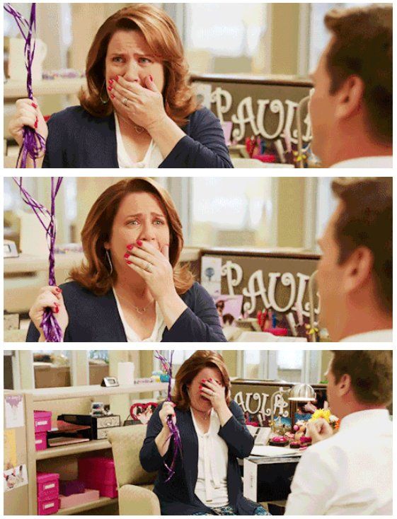 me when I'm excited for the new season... but then I realise it's the last season!