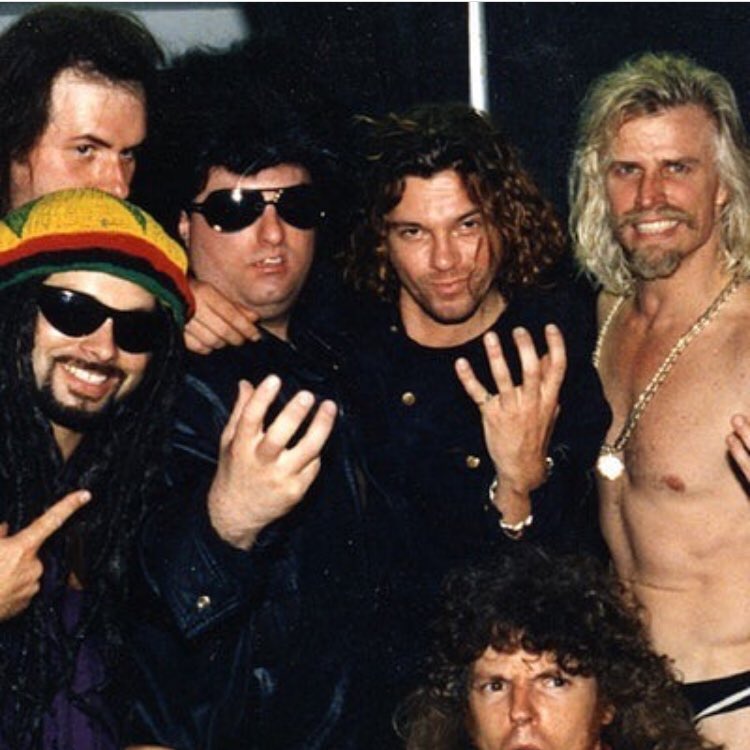 FoodVoltage's tweet photo. Dread Zeppelin &amp; 
Michael Hutchence.
#dreadzeppelin  #tortelvis #jahpauljo #innx #thesongremainsinsane #robertplantapproved #bestelvisimpersonatorever #ledzep 
#michaelhutchence #rocknroll #thenobs #90s #reggaerock #reggae https://t.co/4POsrG8YY9