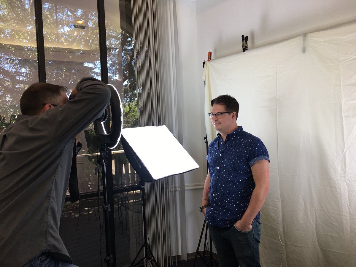 MicroMainCorp's tweet image. Photo shoot day today at MicroMain! We wanted to capture not just our professional sides, but our fun sides, too...which Andrew was totally on board with! (Get it? On board? Anyone?...) #cmms #lifeatmicromain #maintenance #maintenancemanagement #friday #friyay