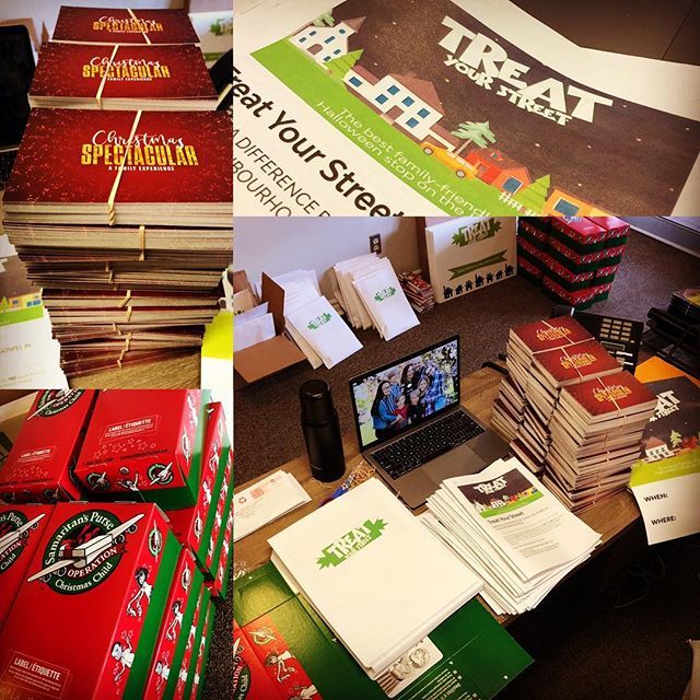 Thanksgiving food drive: 3800lbs above goal ✅!!! Next up: Treat your street - goal: 75 homes, 5000 kids, 1500 parents // Operation Christmas Child - goal: 500 boxes... Can’t wait to see how we do! #makeadifference #dreambig #ibelievewecan ift.tt/2NAOxUs