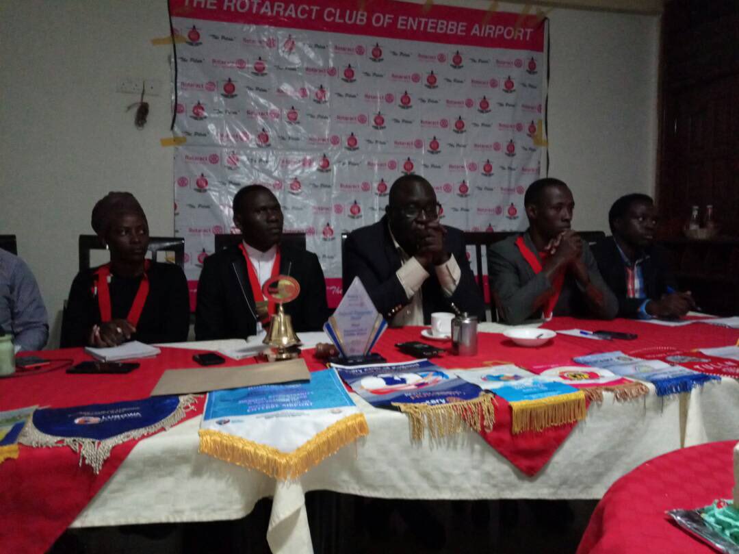 RctEbb's tweet photo. Here are some of the highlights from our meeting today where we hosted PDG Bob Nsibirwa Waggwa for a talk on youth economic empowerment @D9211Rotaract @RotaractUganda. Special thanks to all Rotarians, Rotaractors and guests who honoured our invitation @RotaryUganda. https://t.co/SWDDud5R3b