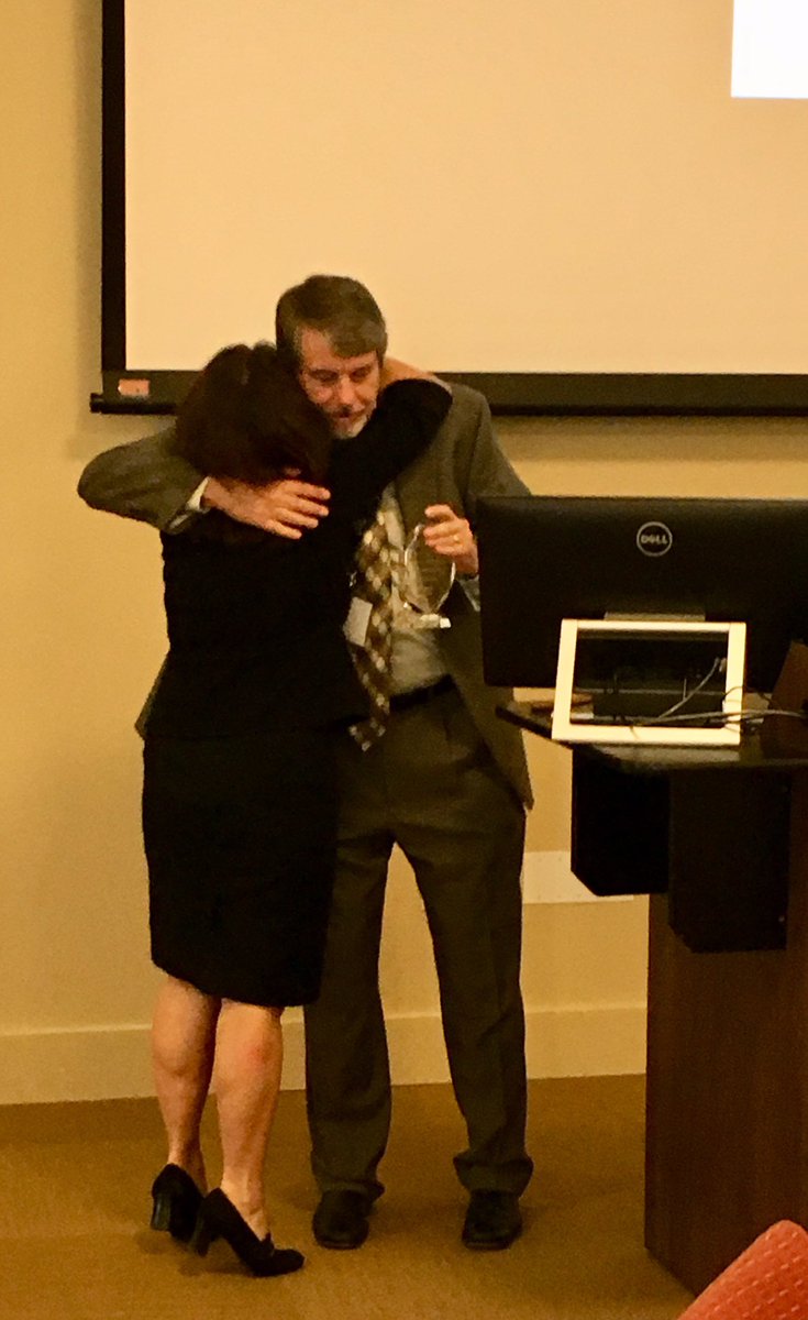 CREATEConsort's tweet photo. Recognizing work of @doug4CREATE as past president and welcoming Susan Colby @AppstateRCOE as president! #createwm 2018 @CREATEConsort https://t.co/gqumzl4MhJ
