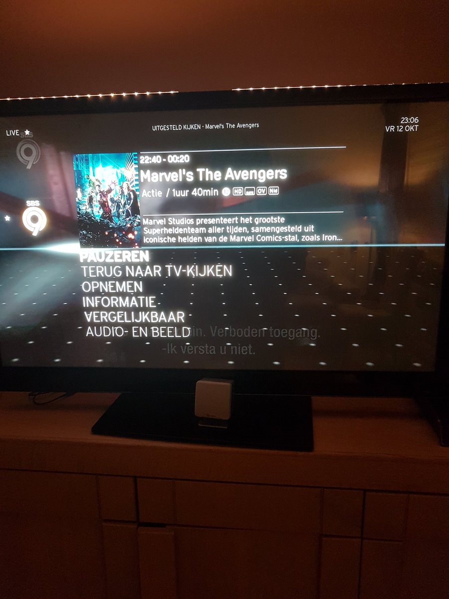 TDBKrim's tweet photo. Wanneer je tvgids op de #ziggobox geen verschil ziet tussen de amerikaanse #marvels #avengers en de engelse versie van de #avengers. #EpicFail #sbs9 #ziggofail #kijkwijzer #geenmarvelkenner #iemandmoetontslagenworden https://t.co/bgi6hbN2vp