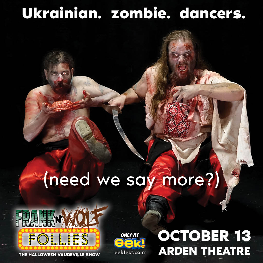 EekFest's tweet photo. Join us on Saturday for the show (2 of them!). 
Spooky, funny, dancing, singing fun in the @TheArdenTheatre
get tickets at https://t.co/BzjSzi7Lcj 4 adult ticket pack for only $59.95
#stalbert #yeg #yegevents https://t.co/5Uq8lMEF6R