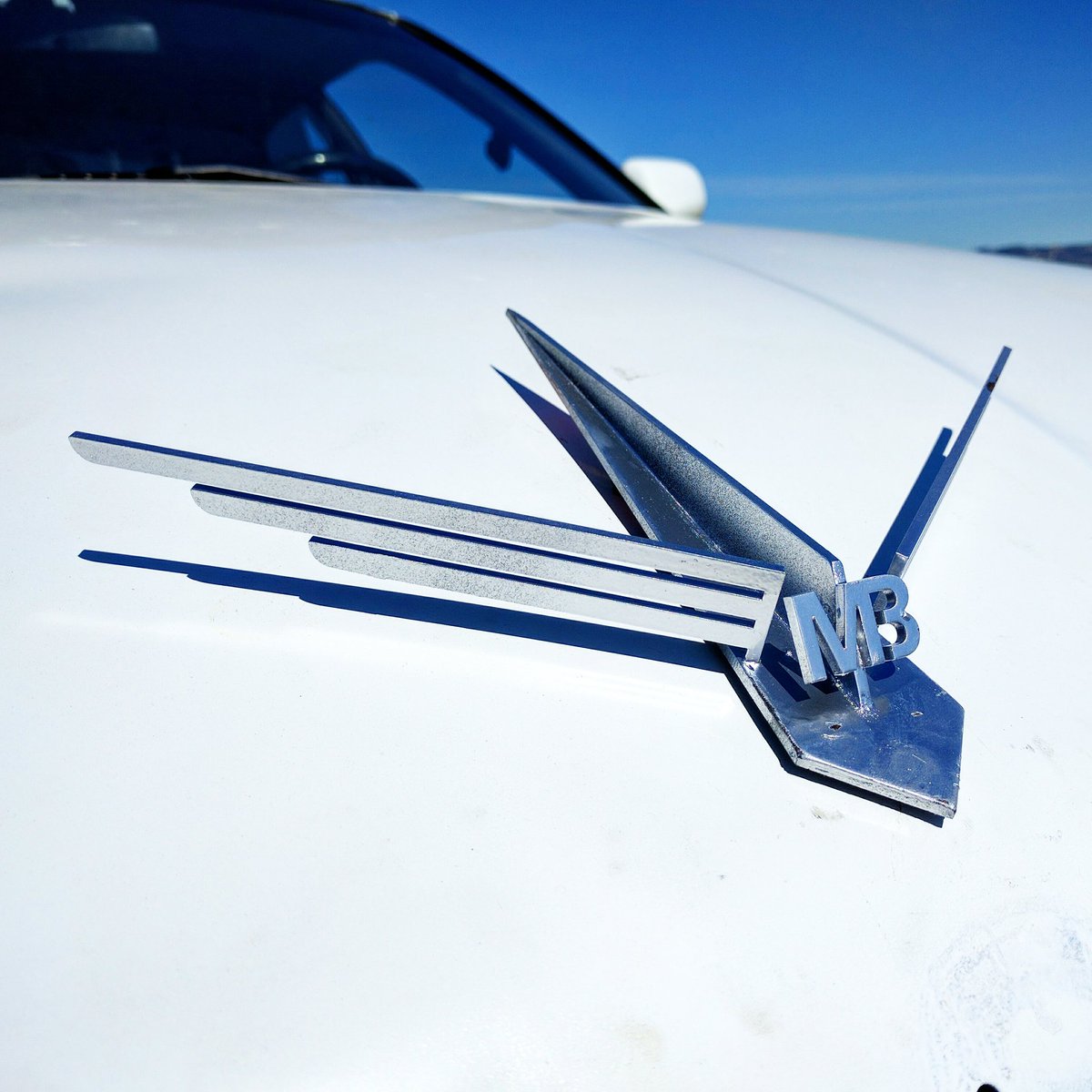 Custom #MythBusters #SpyCar #HoodOrnament designed and fabricated by yours truly!

Good times with <a href="/MartyMooseIII/">Dr. Martin Pepper</a>!

#MythBustersTheSearch #Fancy