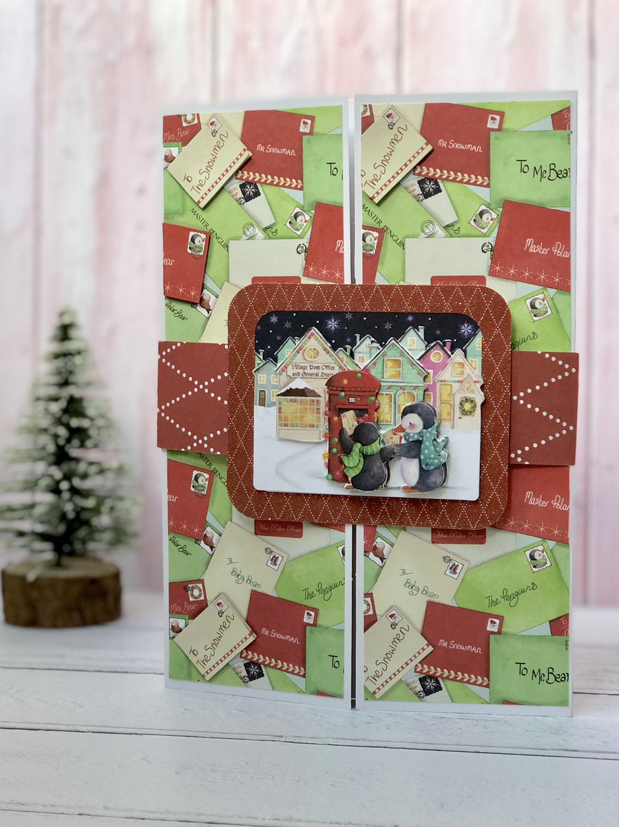 imakecutecards's tweet photo. I had a great morning down at @hobbybaseuk this morning. Did you see my live craft along? I made a super fun Christmas card. 
I also pre recorded a demo of how to make a bright and cheerful Day of the Dead inspired card and looked at what’s new in stock! https://t.co/ESxkWtiu0j