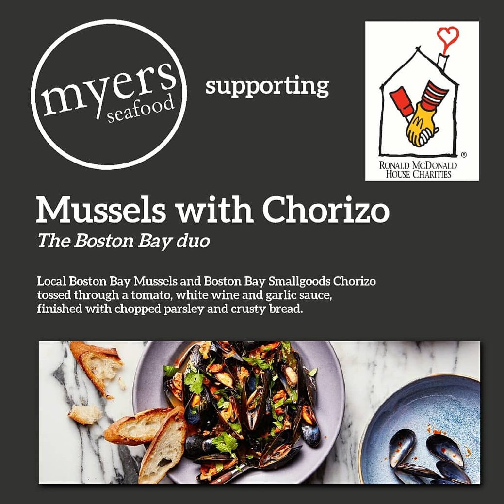 FOR JUST $10 a bowl today raising money for @rmhcaustralia South Australian Ride For Sick Kids event in November. Today Saturday the 13th at the Cummins Show Gavin will be sharing mussel cooking tips with demos at 1030 and 1130. Serving mussels all day or till sold out.