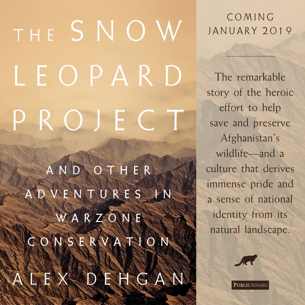 lemurwrangler's tweet photo. Excited to announce that my new book will be out January 2019. THE SNOW LEOPARD PROJECT tells the story of building Afghanistan’s first national park and conducting the first intensive wildlife surveys of the country in 30 years. Preorder your copy today https://t.co/swYU6Vpcee https://t.co/2gsXpBIFQJ
