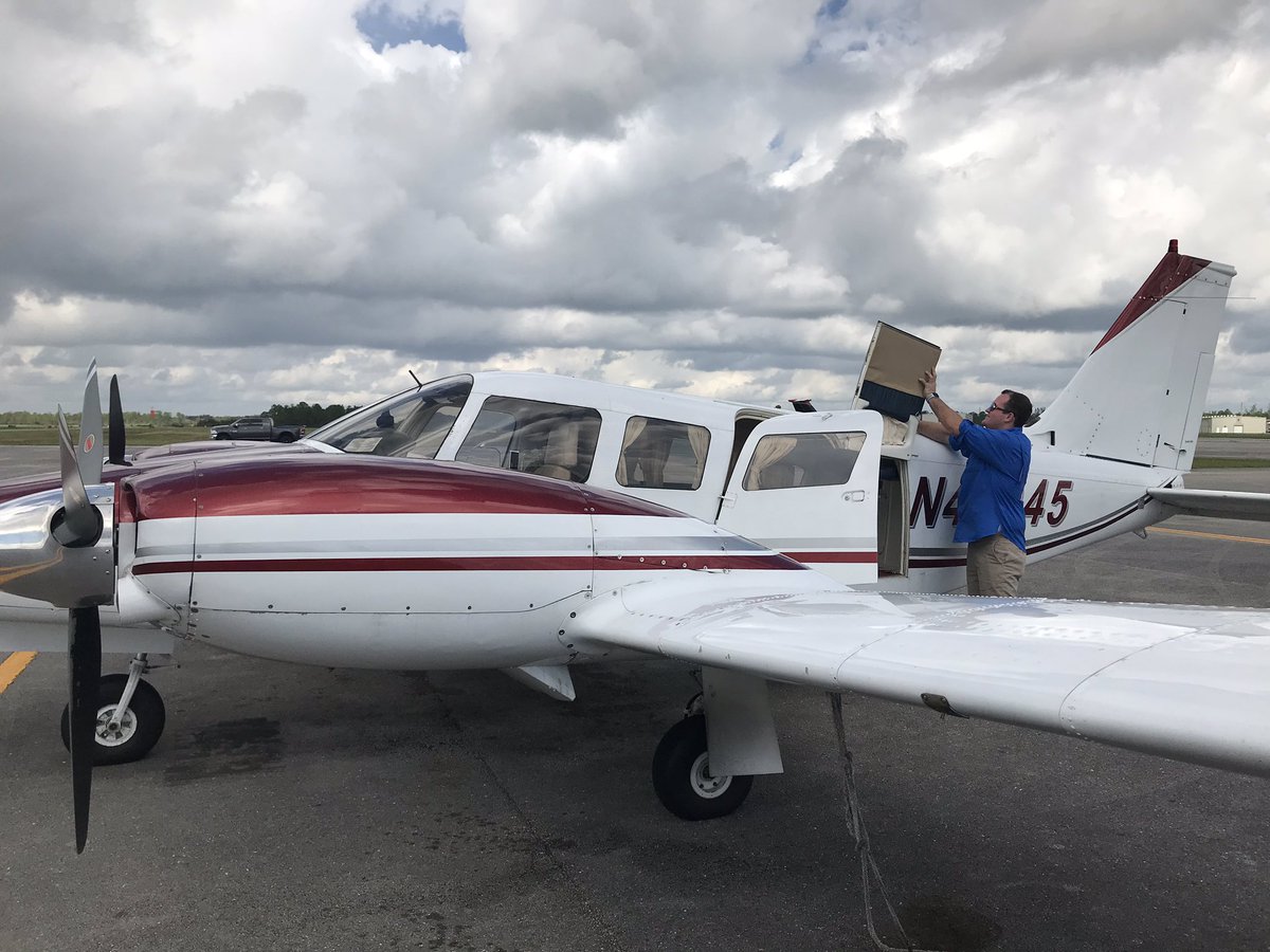 Local pilot volunteering with <a href="/opairdrop/">Operation Airdrop</a> headed to the Panhandle to deliver goods to victims of Hurricane Michael. Tune in at <a href="/WPBF25News/">WPBF 25 News</a> at 6 to find out how you can help!