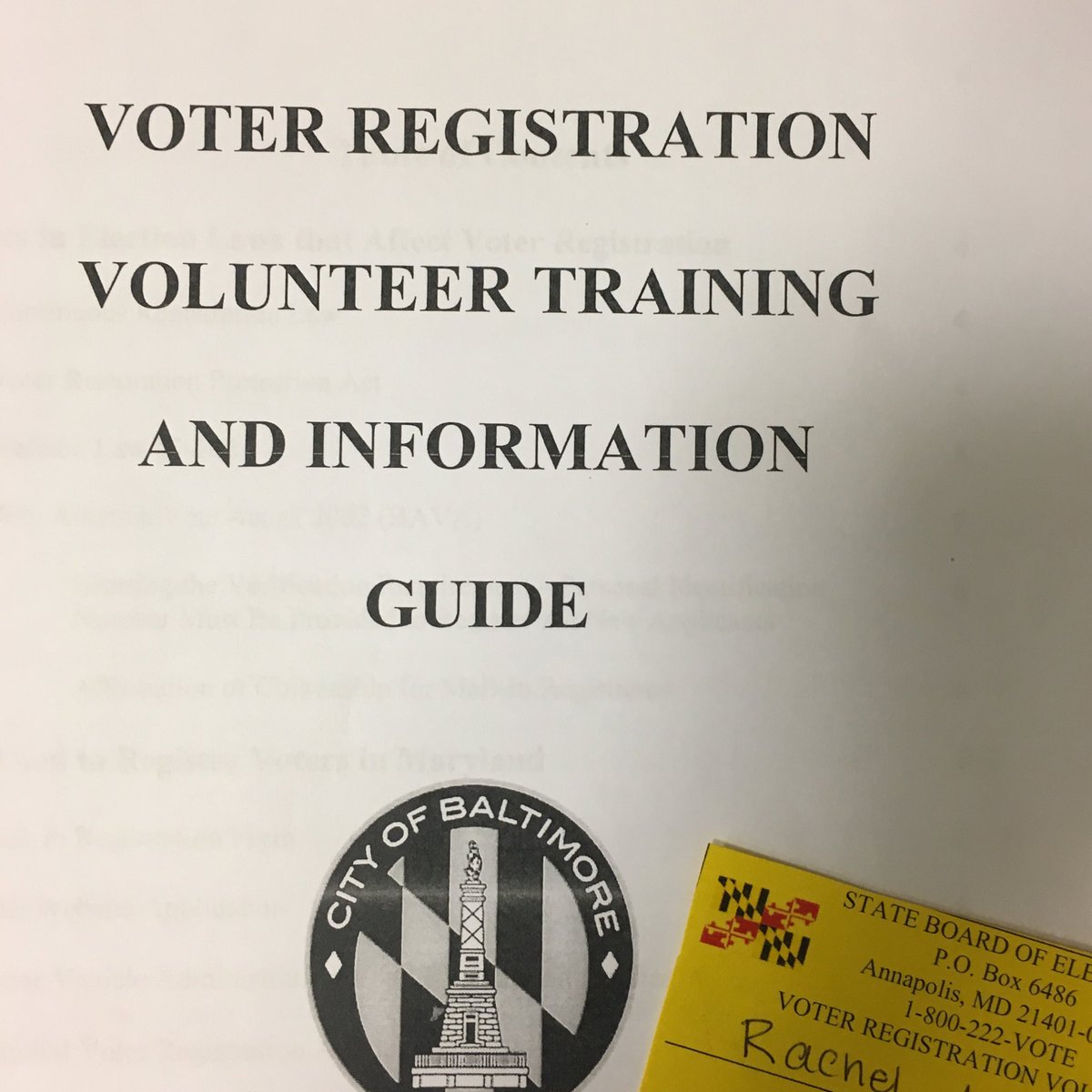 Last day to register to #vote in Maryland is Next Tuesday, Oct 16th! Come see me if you need to register before then, all of us Hopkins #AdolescentMedicine folks are official voter registration volunteers!