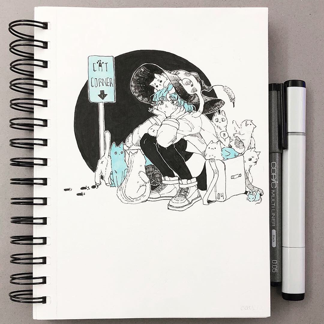 First 4 days of inktober :^D

#Inktober #inkwonderland18 