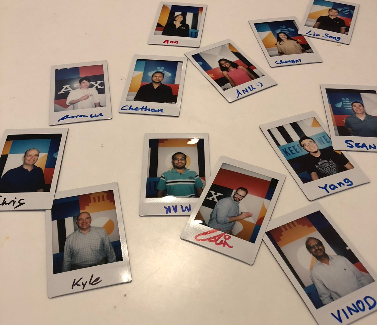 LazzaroChris's tweet image. Great event with Austin&apos;s #ibmcloudgarage - lunch with new team members, taking pics for the wall, and having a retro on #Culture