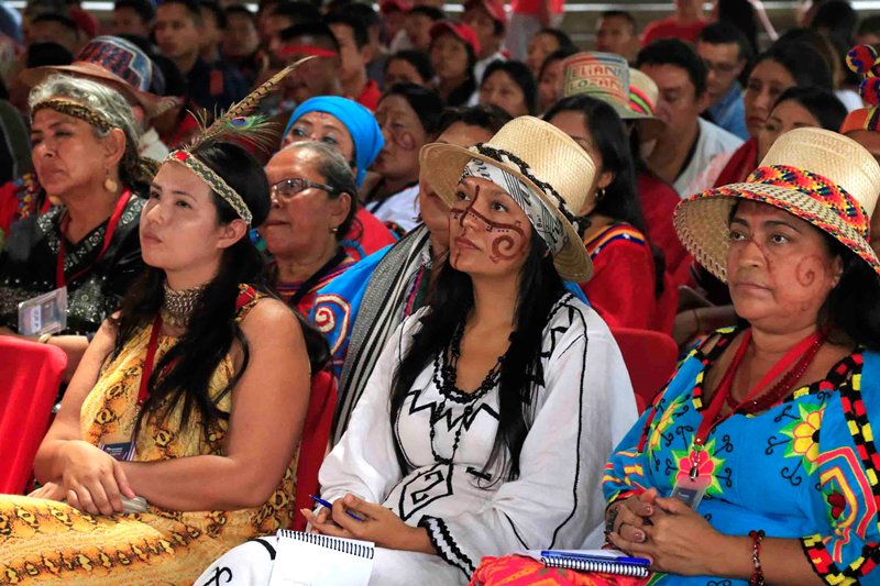 mineducacion_ve's tweet photo. 🇻🇪  Con más de 600 delegados fue instalado Primer Congreso de Pueblos Indígenas. (+Leer) ➡️ https://t.co/kPQIxOertu   #PueblosIndígenasEnCongreso @NicolasMaduro @psuvaristobulo https://t.co/3jUAlSaEv9