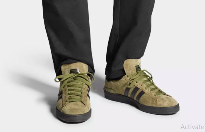 adidas campus olive cargo