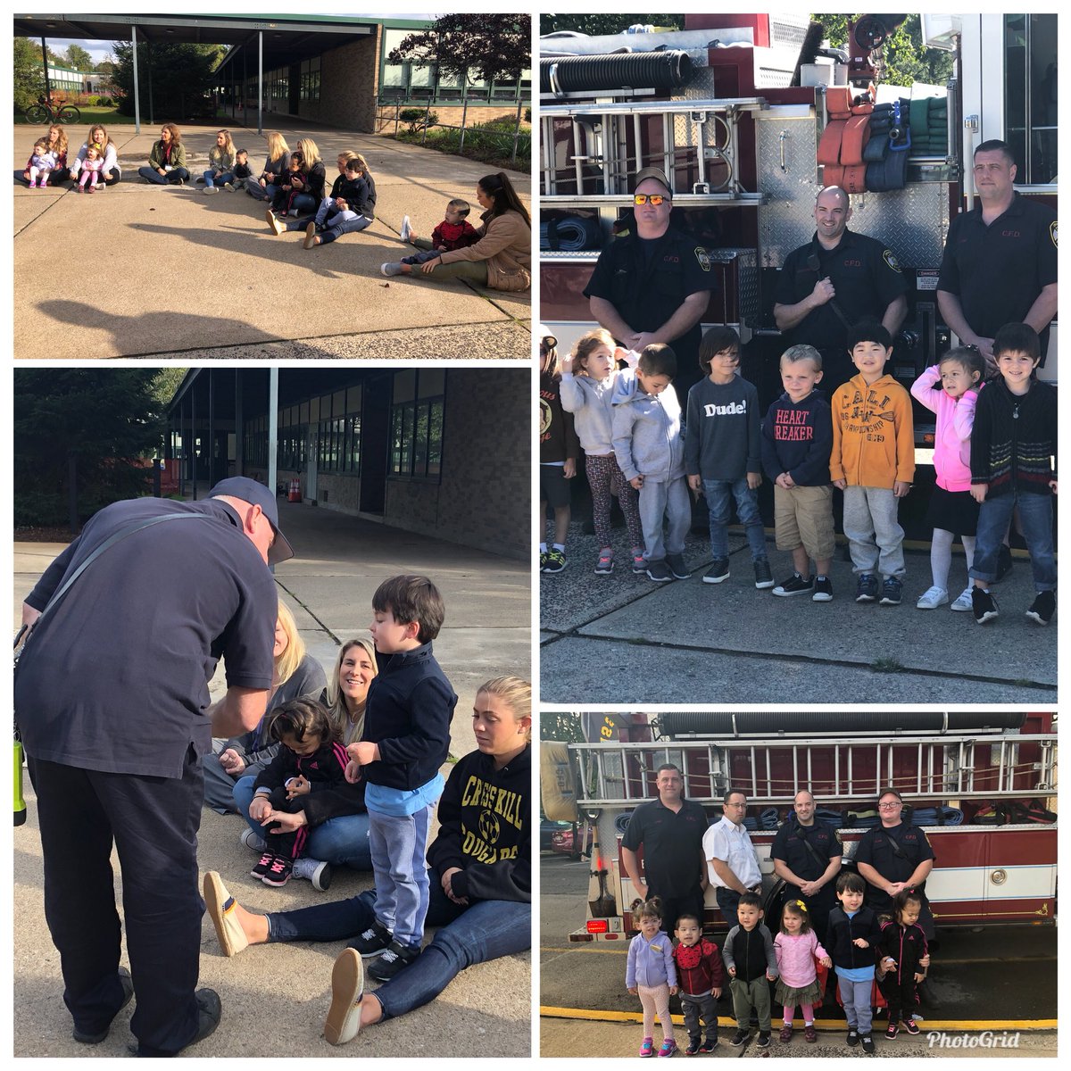 A special thanks to the Cresskill Fire Department for coming to school and showing us all of their important tools that are used when they go on a fire call. <a href="/CresskillBOE/">Cresskill Schools</a> <a href="/JohnMassaro1/">John Massaro</a>
