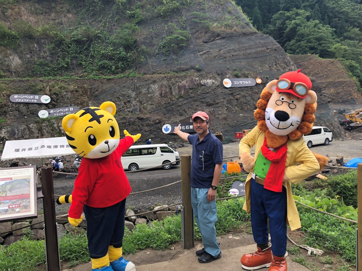 公式 こどもちゃれんじ編集部 番組紹介 今週のわお 福井県立恐竜博物館に遊びにきたよ しまじろうたちは恐竜の化石 発掘できるかな しまじろう しまじろうのわお 福井県立恐竜博物館