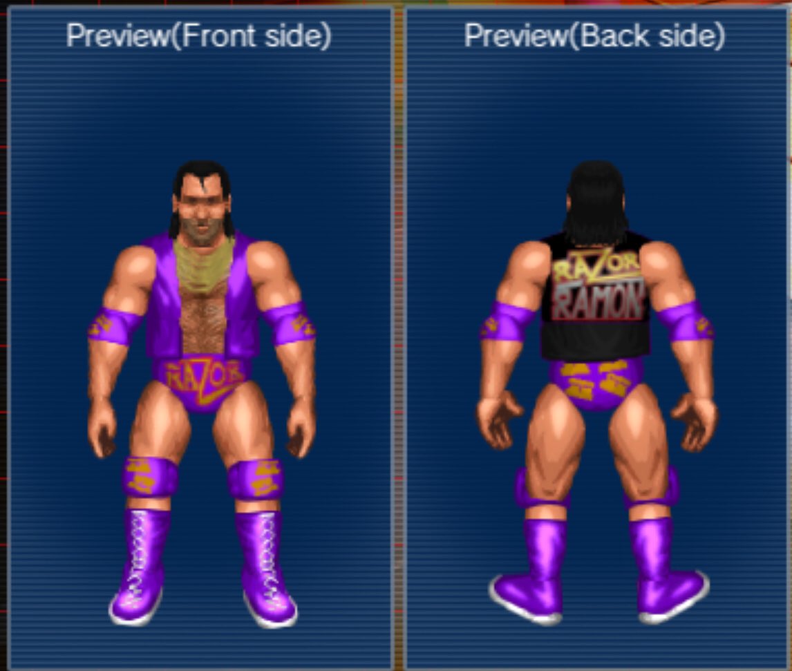 jrossparker1229's tweet photo. Hey Yo!  The Bad Guy has made his way to FirePro Wrestling World thanks to the modsuite and Custom Parts. 
@SCOTTHALLNWO @fireproclub #fireprowrestling #modsuite #badtimesdontlastbutbadguysdo #2sweet https://t.co/rqQDjhay7H
