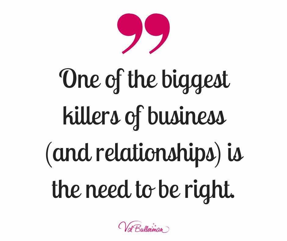 ValBullerman's tweet photo. Do you know people that fall under the “always right” category? https://t.co/NAnY6QZaKG
#businesscoach #businessadvice https://t.co/Q37IwgPKLt