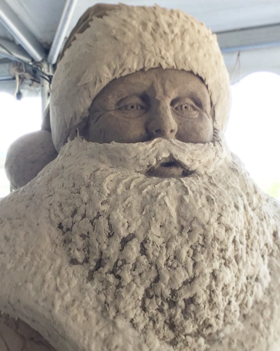 eventsculptures's tweet photo. @startelegram Sand Santa #aledo #burleson #FortWorth @eventsculptures https://t.co/kMf1ihOFc2