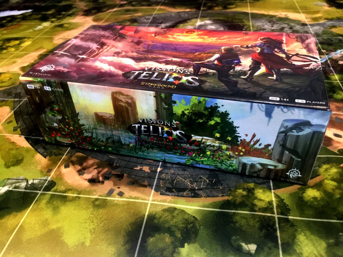 skykingdomgames's tweet photo. Visions of Telios: the first expansion for The Stonebound Saga is now FUNDED on Kickstarter! Answer the call of the Speaking Stones and unlock more content during the final 2 weeks of the campaign below.
#Boardgame #BoardGameGeek #kickstarterboardgame 

https://t.co/xIHfqK3iAt https://t.co/l3JInrNIon