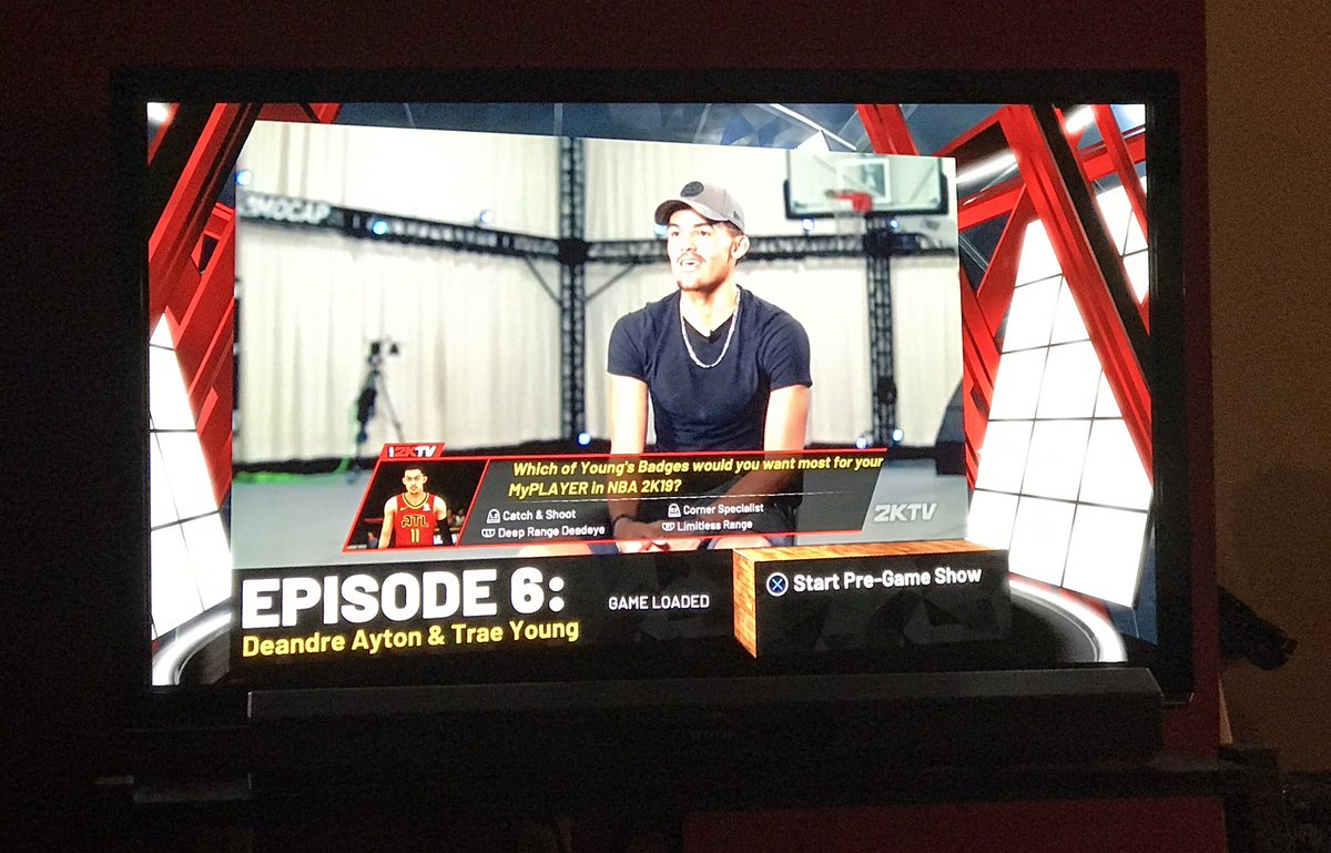jdembowski's tweet photo. I see you on #2KTV @TheTraeYoung https://t.co/07kZXyDnXE