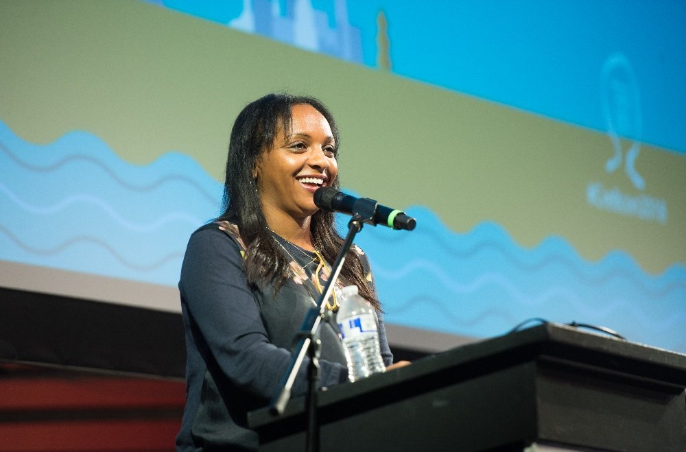 Cre8Con's tweet photo. We love hearing what you took away from the #Cre8con2018! Great write up (and summary) in the Business Tribune. What are you keeping with you two weeks after the conference? 
#PortlandCreativeConference #PortlandCreatives https://t.co/hMwXEVmXds Raamla Mohamed by PhotosByKim https://t.co/bZf0VgKAEn