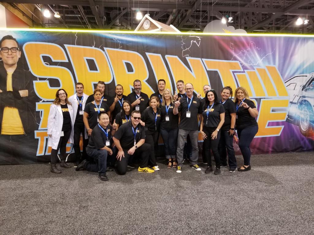 The @Sprint and @BoostMobile teams were on-site at the <a href="/BestBuy/">Best Buy</a> #HLM2018 this week to show off the power of @Sprint’s upcoming #5G network.