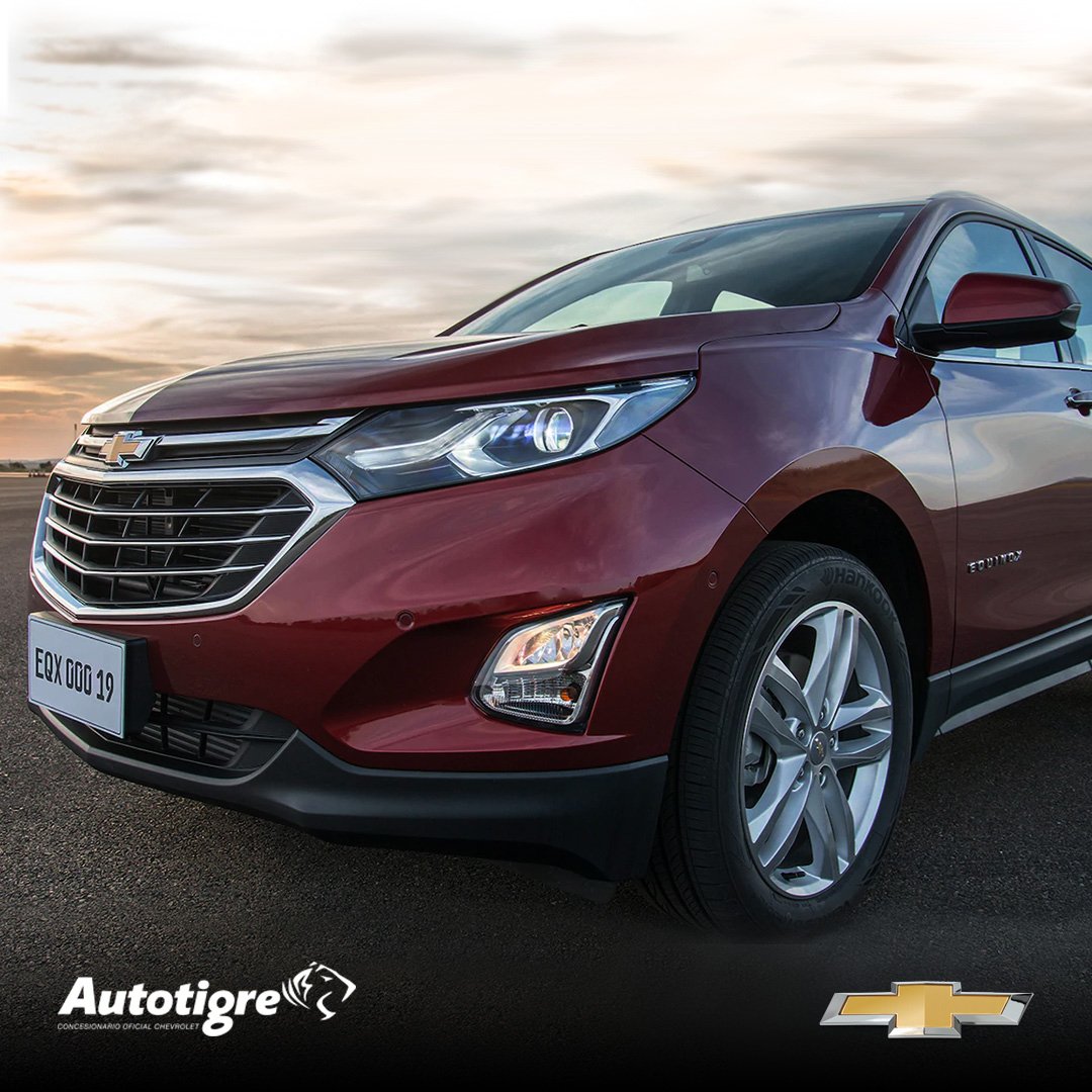 AutotigreChevr's tweet photo. La nueva Equinox representa el equilibrio perfecto entre deporte y sofisticación. ¿La venís a conocer a Autotigre? https://t.co/vIz6hGN6rj