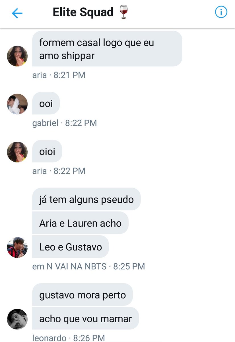 elitesquadx's tweet photo. esse squad tem mt putaria estou chocada https://t.co/hXxEvEMYlb