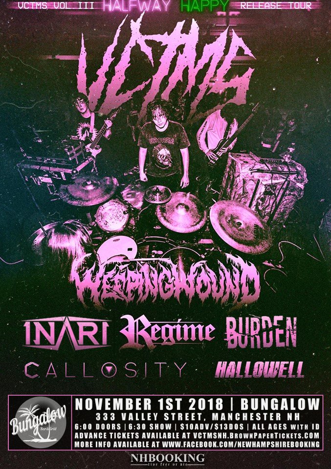 CallosityBand's tweet image. November 1st
Don't miss out

Tickets: VCTMSNH.BrownPaperTickets.com