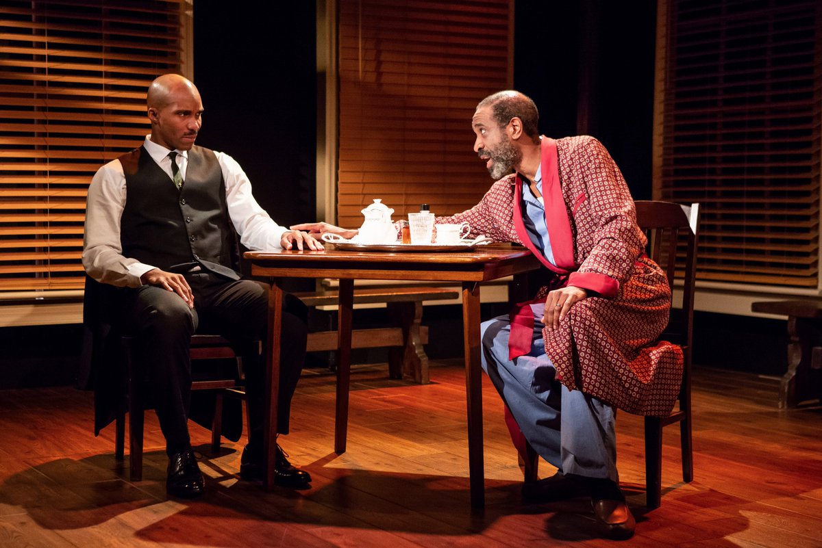 TimeOutTheater's tweet photo. REVIEW: A small town boils with tension in Travisville, a terrific debut play by The Good Place star William Jackson Harper: https://t.co/V8VVS8yZdS https://t.co/1zpwvienme