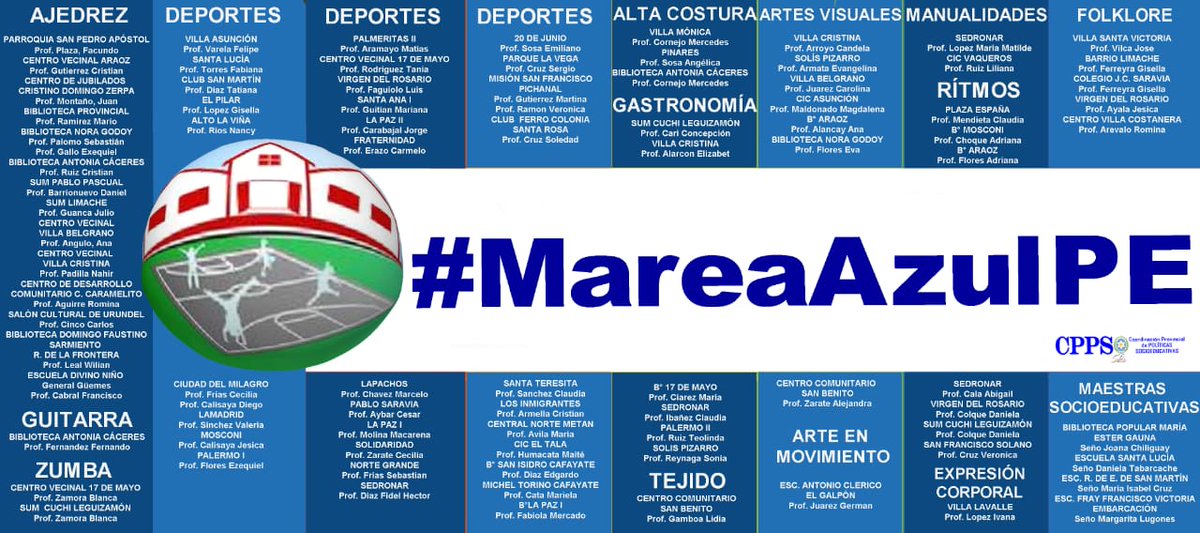 JessiAyala_90's tweet photo. #MareaAzulPE #PlayonesEducativos #VirgenDelRosario @juancarlosvilc @patriciapinasco @fguillesaavedra @artydance23 @en_ritmo @UrtubeyJM @aniberruezo @larubita70 @danilisanti https://t.co/RmSgXIUg7Q