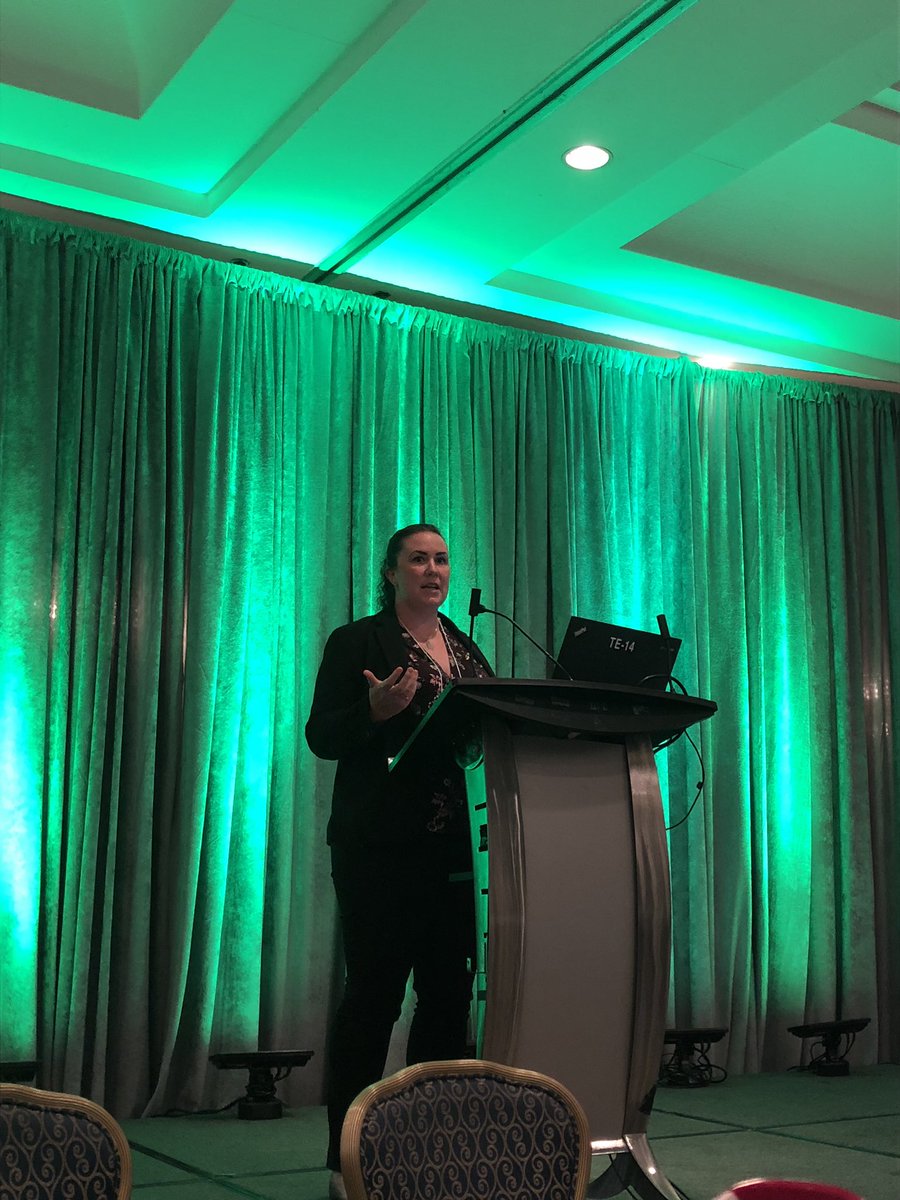 TaniYaunish's tweet photo. End-of-the-day lightening talk done. Now for some wine.  #ATESL2018 https://t.co/RR6BV8S7BC