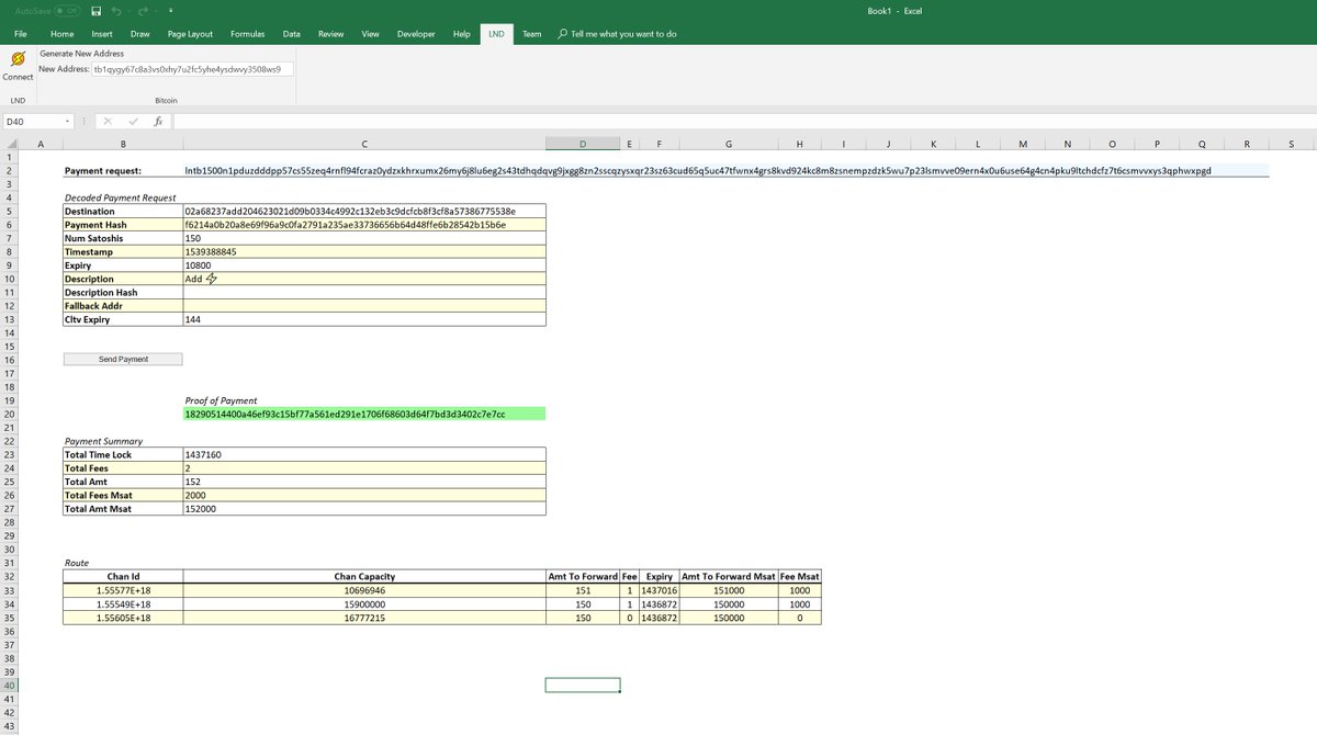 Reality: 99.99% of finance and accounting has Excel on their desktop. They  send the most pmts The user interface of open, decentralized finance is  @msexcel. A plugin is tablestakes for any crypto