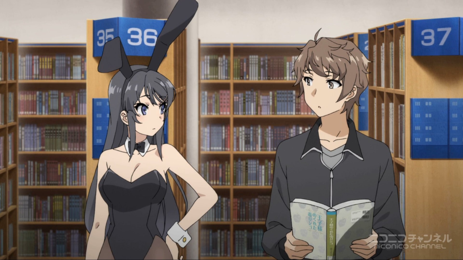 Twitter 上的 小庵 春 秋アニメ 青春ブタ野郎はバニーガール先輩の夢を見ない 第1話 視聴完了 思ってたのと全然違うんですけど タイトル的に エロ系ギャグアニメかと けっこう重い話だ うーむ かなり 面白かったです 次も観ます