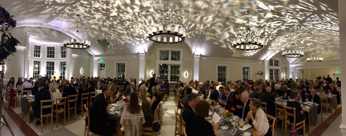 LC_AlumniNet's tweet photo. It’s a magical night @loomischaffee as we dedicate the #LCScanlanCampusCenter and celebrate the end of the #OurTimeIsNow campaign. https://t.co/cKkvvkvuON