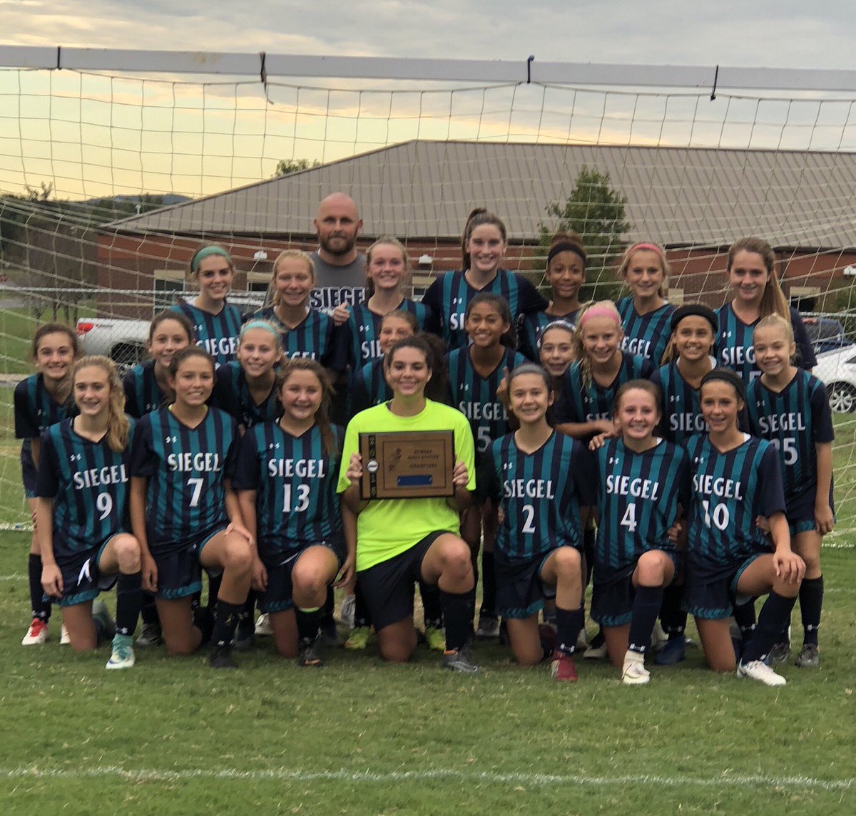 Congratulations to Coach Phillips and our <a href="/SiegelMiddle/">Siegel Middle School</a> Lady Cavalier soccer team! Regular season and Conference tournament champions!
