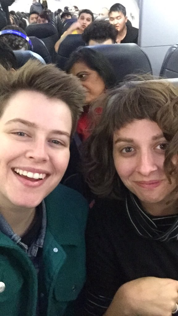 centeredseries's tweet image. Headed to the @nycmhfilmfest after only ONE delay! #MHFF2018 @GabyNotGabby Ashlyn Hughes