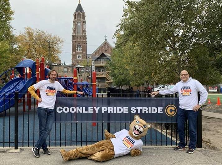 CoonleyES's tweet photo. Pride Stride Nine: WE DID IT! Thanks to all the generous Friends of Coonley, we met our goal! We’re thrilled to confirm that Mr. Z and Mr. Laslo will be sleeping on the roof next week! 💙💛🐾 https://t.co/AHwmcFanoa